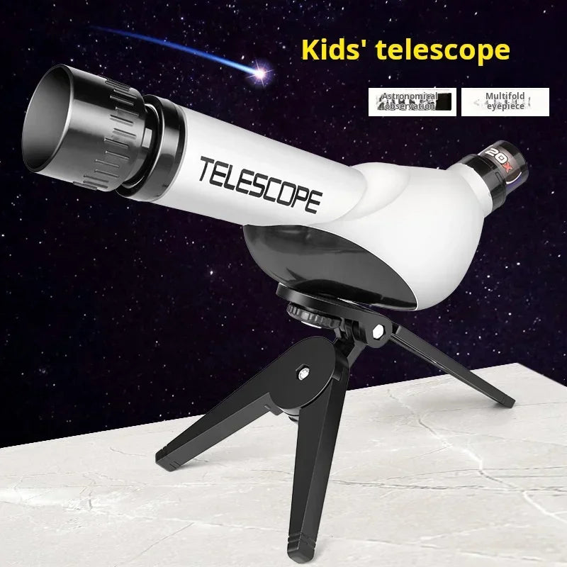 Télescopes pour enfants jouets éducatifs 40X expérience scientifique monoculaire enseignement scientifique Microscope jouet jouets pour enfants cadeaux pour enfants