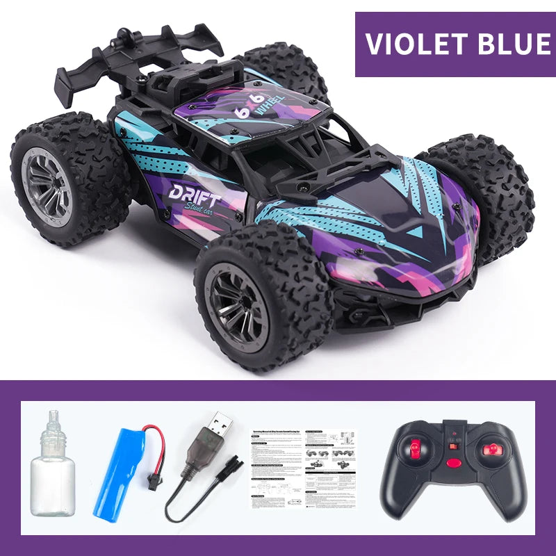 Voiture télécommandée en alliage pour enfants Morphing à Six roues RC tout-terrain escalade cascadeur quatre roues motrices Spray dérive voiture de course jouets