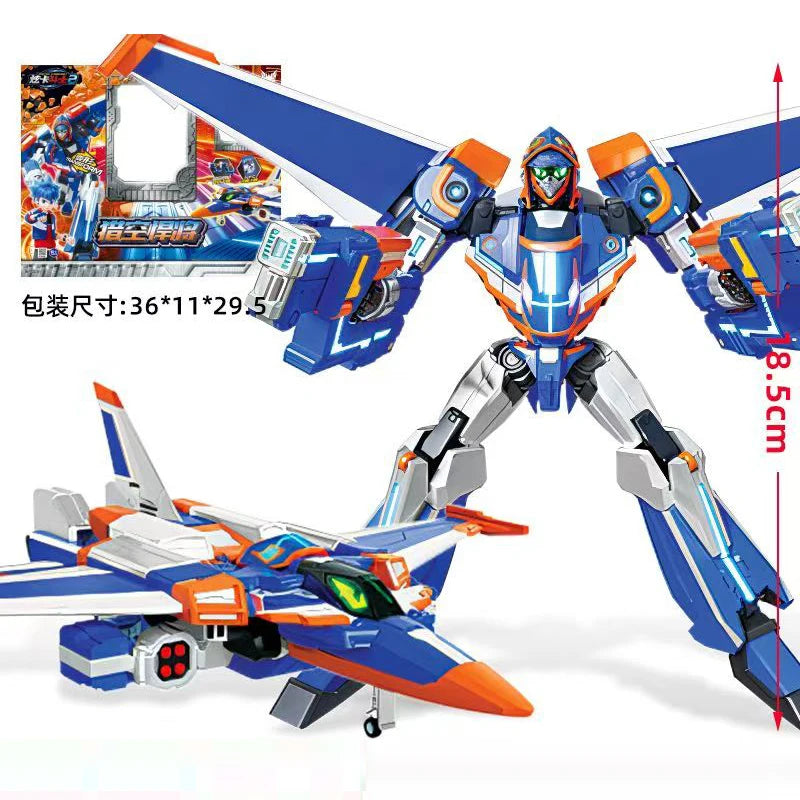 Metal Cardbot S S Season2 SKY GALLOP Transformant Robot avion voiture carte jouets figurine Transformation modèle enfants cadeau 2025