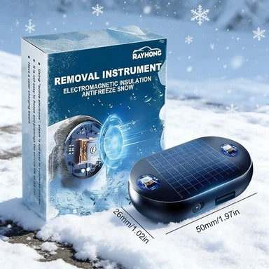 Outil anti-givre pour voiture européenne 1-3 pièces - Dispositif de dégivrage électromagnétique pour l'hiver, accessoire pour enlever la glace et la neige des vitres