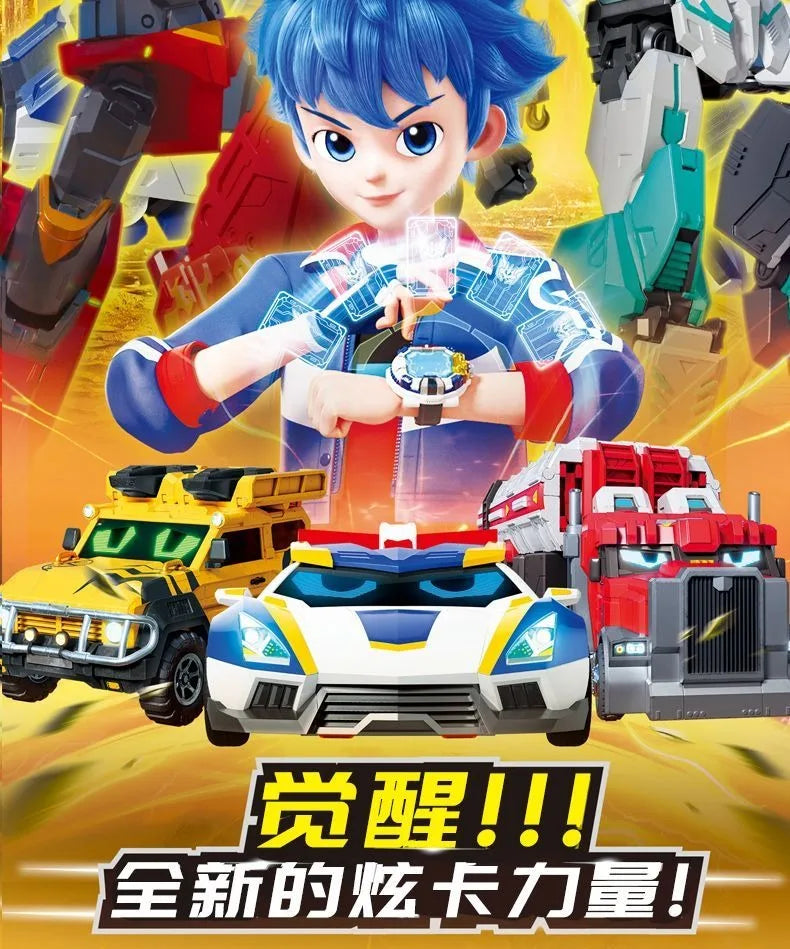 Metal Cardbot S S Season2 SKY GALLOP Transformant Robot avion voiture carte jouets figurine Transformation modèle enfants cadeau 2025