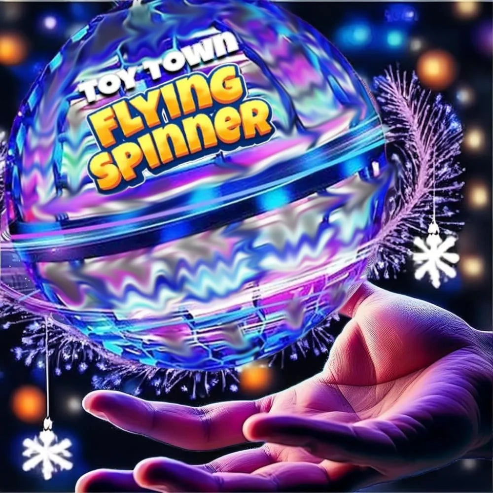 Boule d'orbe volante améliorée, Globe cosmique magique, lumières rvb pour enfants et adolescents adultes, Drone à main intérieur et extérieur, jouet Fidget, nouveauté 2026