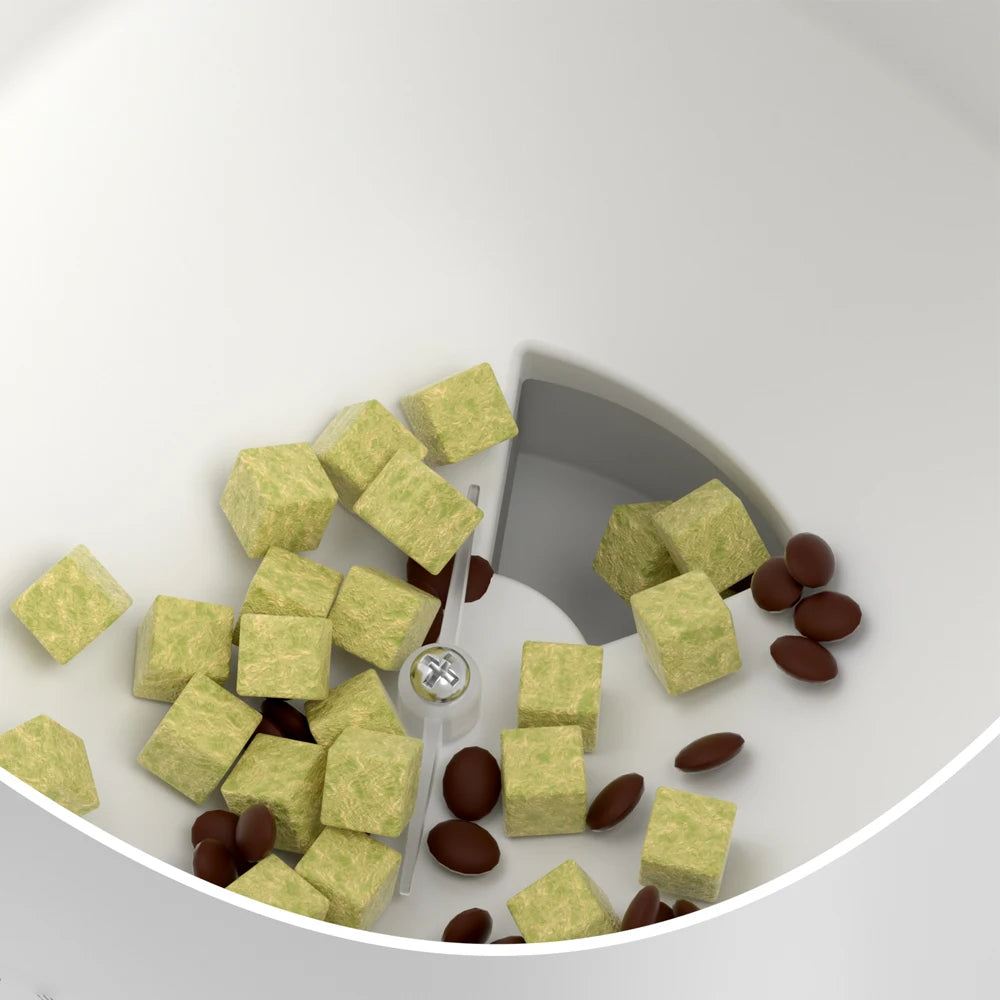 4L WIFI bouton mangeoire automatique pour chat mangeoire intelligente pour animaux de compagnie pour chat et chien distributeur de nourriture pour chat pour animaux de compagnie mangeoire pour animaux de compagnie (sans prise