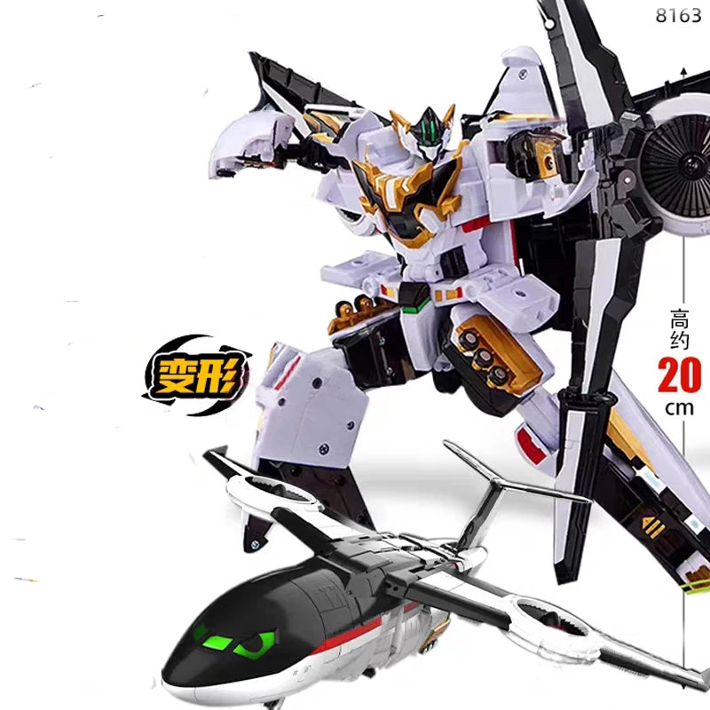 Metal Cardbot S S Season2 SKY GALLOP Transformant Robot avion voiture carte jouets figurine Transformation modèle enfants cadeau 2025