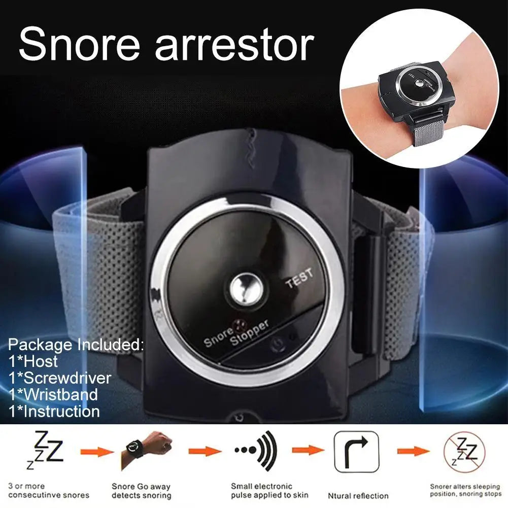 Montre-bracelet électronique Anti-ronflement, dispositif d'aide au sommeil Intelligent O5G7