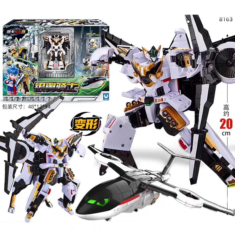 Metal Cardbot S S Season2 SKY GALLOP Transformant Robot avion voiture carte jouets figurine Transformation modèle enfants cadeau 2025