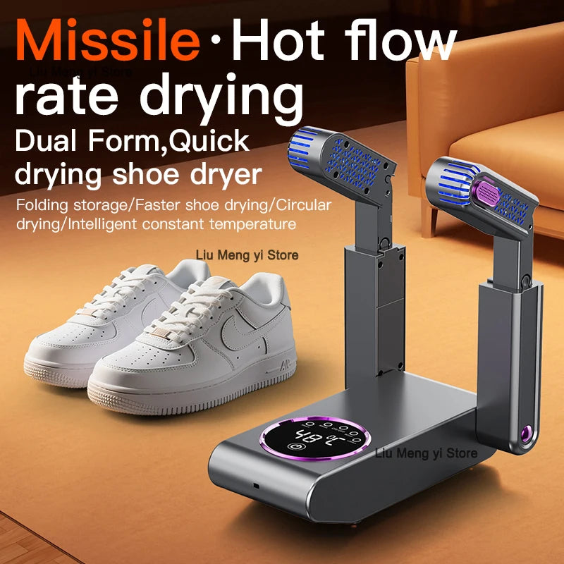 Nouveau sèche-chaussures électrique haute puissance désodorisant stérilisation synchronisation réglable Extension et Contraction sèche-chaussures sèche-chaussures