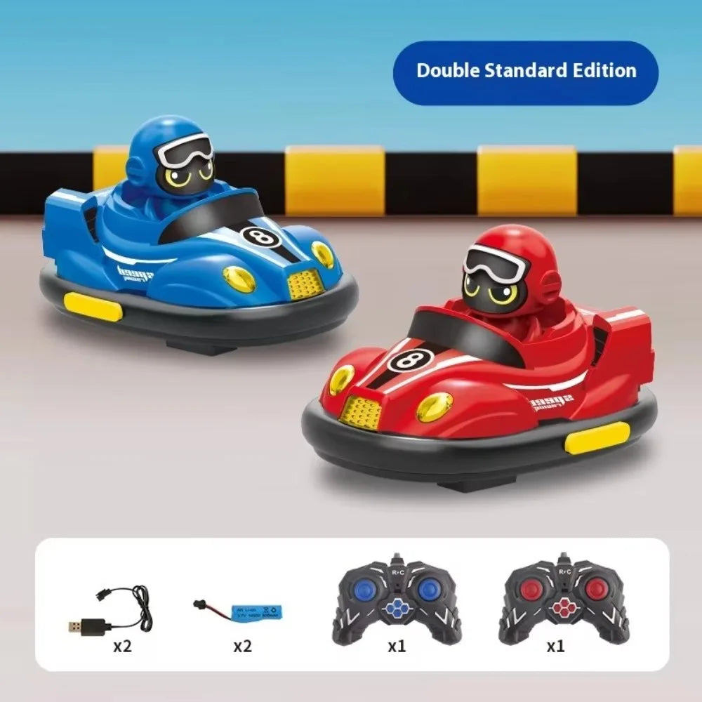 Mini voiture pare-chocs à distance longue Endurance pour enfants de 6 ans et plus, véhicule de jeu, jouet Kart contrôlé par chargement, 2024