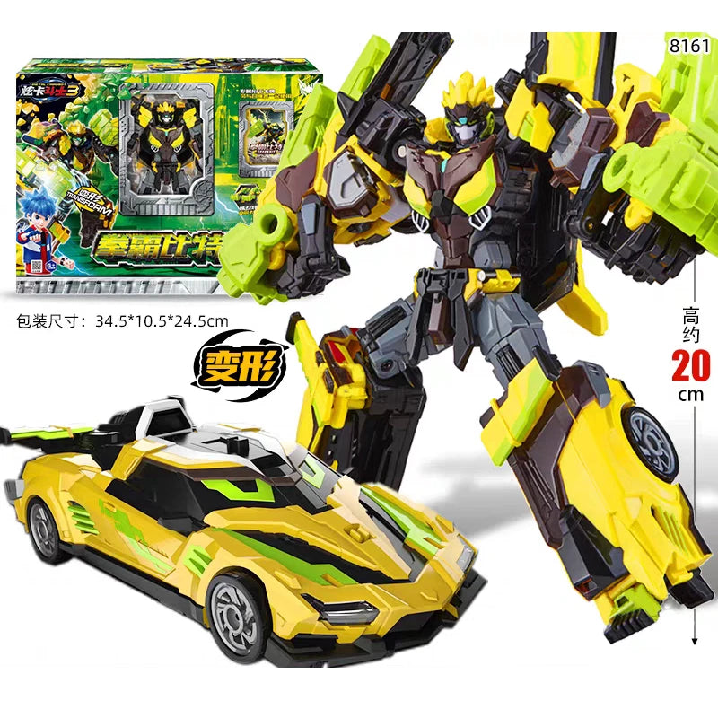 Metal Cardbot S S Season2 SKY GALLOP Transformant Robot avion voiture carte jouets figurine Transformation modèle enfants cadeau 2025