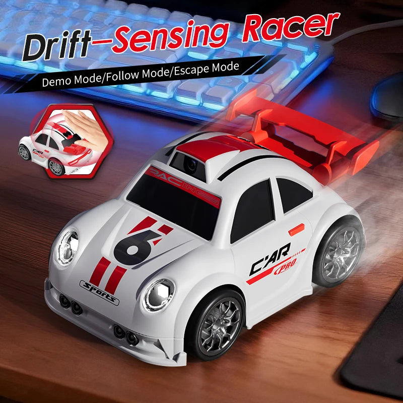Caméra FPV HD RC Drift Car 2.4GHz vidéo en temps réel 4WD camion télécommandé à grande vitesse, Mini véhicule de course RC jouet pour enfants adultes
