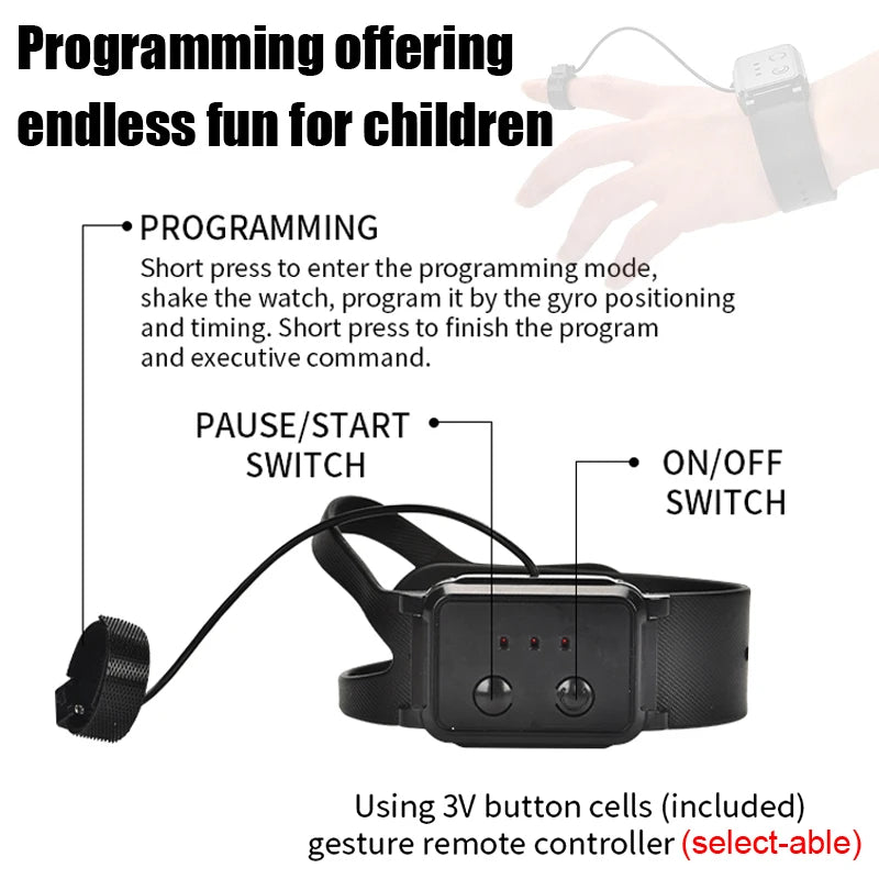 Voiture Robot RC 2.4G, avec détection de gestes sonores, jouet électrique Intelligent Programmable à Induction, télécommande, cadeau pour garçon et fille