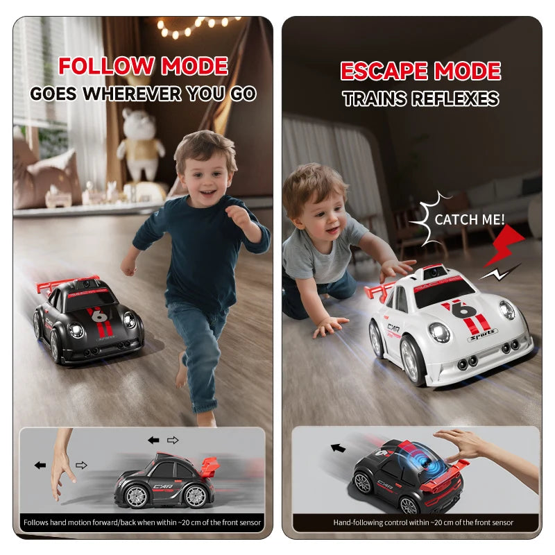 Caméra FPV HD RC Drift Car 2.4GHz vidéo en temps réel 4WD camion télécommandé à grande vitesse, Mini véhicule de course RC jouet pour enfants adultes