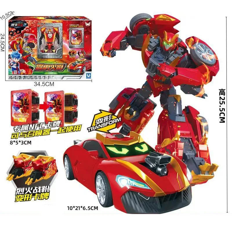 Metal Cardbot S S Season2 SKY GALLOP Transformant Robot avion voiture carte jouets figurine Transformation modèle enfants cadeau 2025