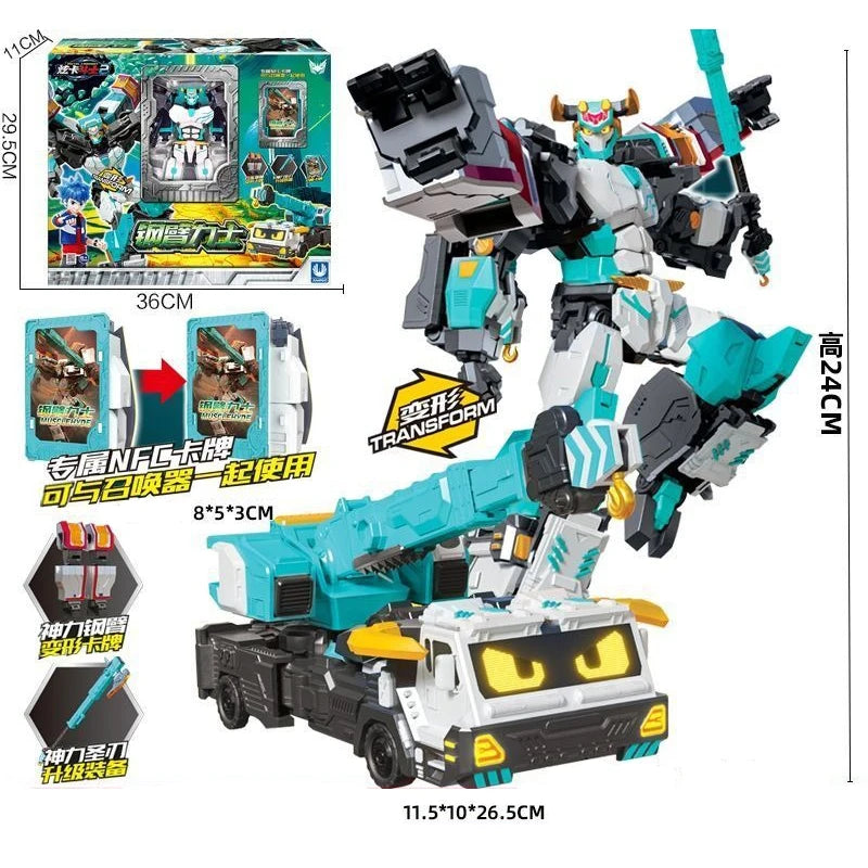 Metal Cardbot S S Season2 SKY GALLOP Transformant Robot avion voiture carte jouets figurine Transformation modèle enfants cadeau 2025