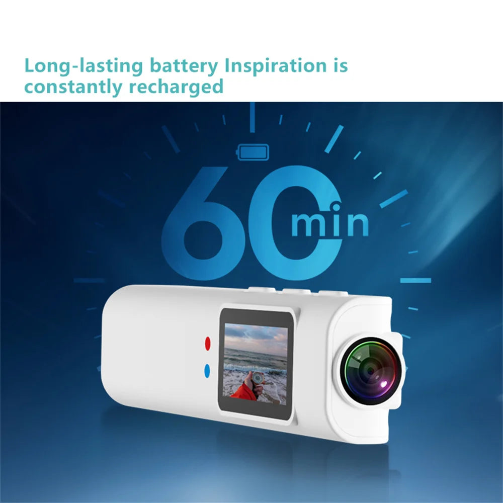 Mini lunettes FPV 2.7K, micro-caméra de prise de vue vidéo HD WiFi, casque Intelligent, enregistrement vidéo et sonore, contrôle par application WiFi