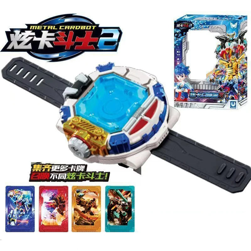 Metal Cardbot S S Season2 SKY GALLOP Transformant Robot avion voiture carte jouets figurine Transformation modèle enfants cadeau 2025