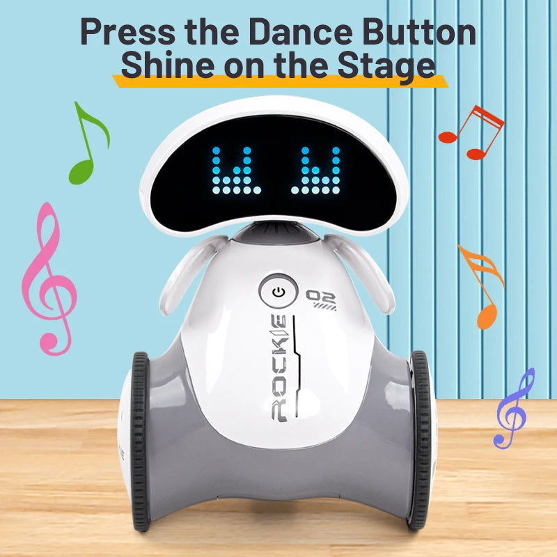 Emo Robot Rc Intelligent capteur tactile infrarouge 2.4G programmation sans fil Robo télécommande Robot jouets pour garçons filles