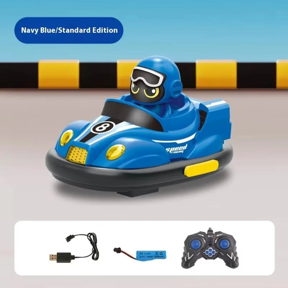 Mini voiture pare-chocs à distance longue Endurance pour enfants de 6 ans et plus, véhicule de jeu, jouet Kart contrôlé par chargement, 2024