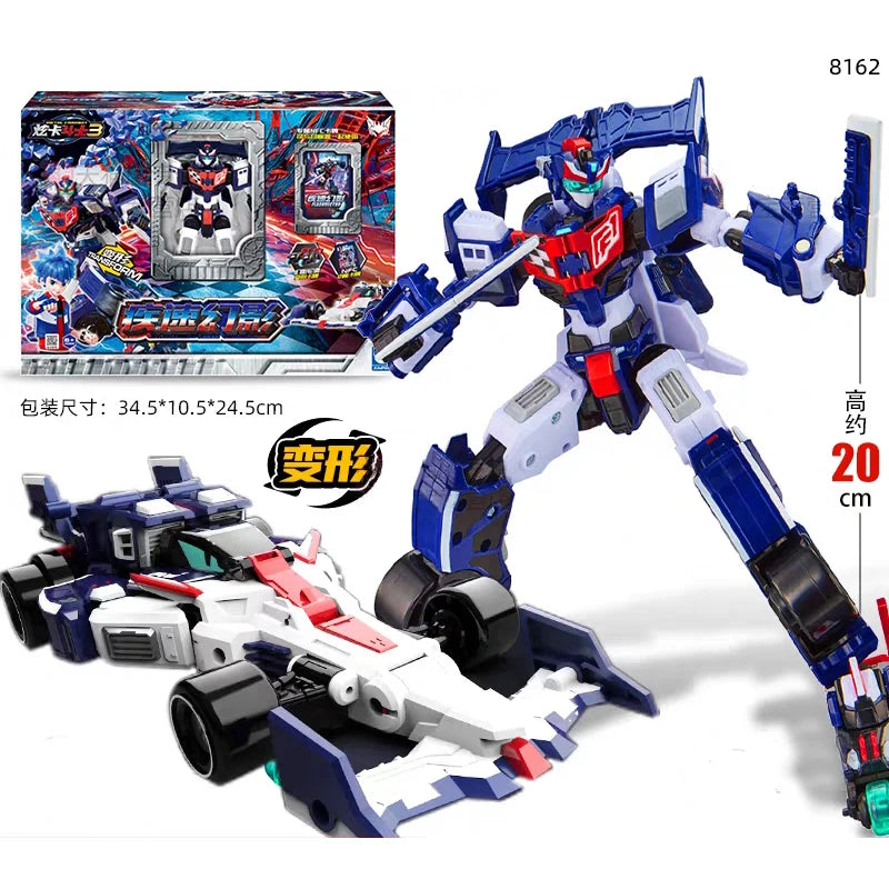 Metal Cardbot S S Season2 SKY GALLOP Transformant Robot avion voiture carte jouets figurine Transformation modèle enfants cadeau 2025