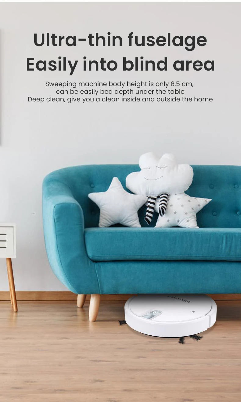 Aspirateur Robot intelligent sans fil 5 en 1, multifonctionnel, Super silencieux, nettoyage, humidification, pour usage domestique, appareil ménager