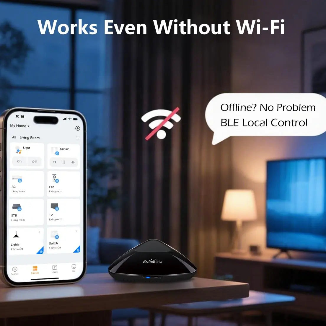 Broadlink RM MAX WiFi IR télécommande maison intelligente Hub Wi-Fi BLE télécommande universelle pour appareils IR/RF TV ventilateur ca stores fonctionne avec Alexa