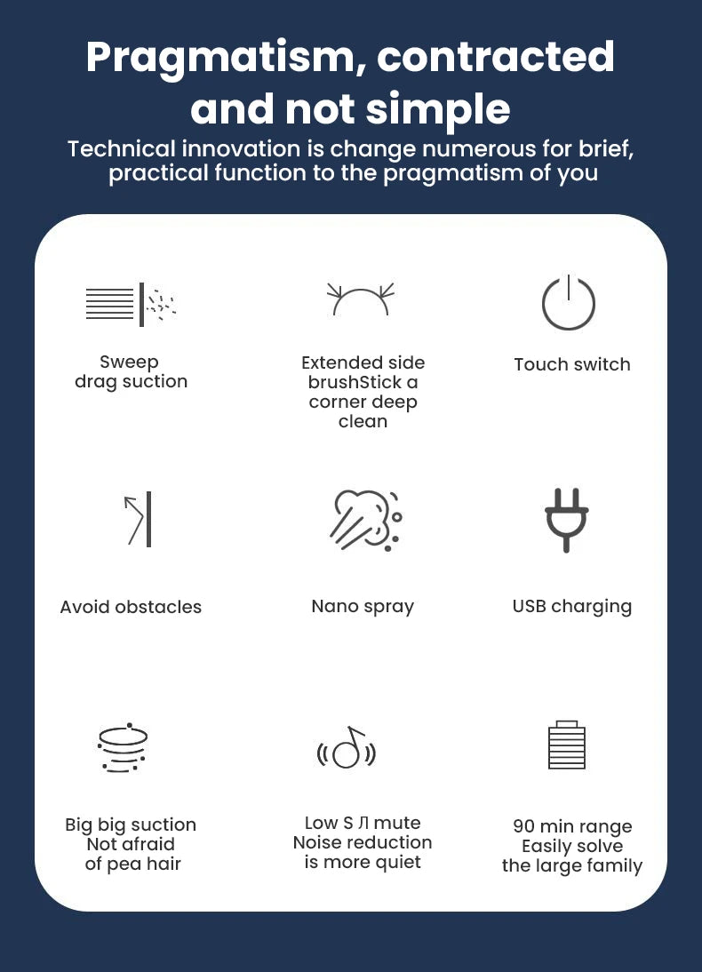 Aspirateur Robot intelligent sans fil 5 en 1, multifonctionnel, Super silencieux, nettoyage, humidification, pour usage domestique, appareil ménager