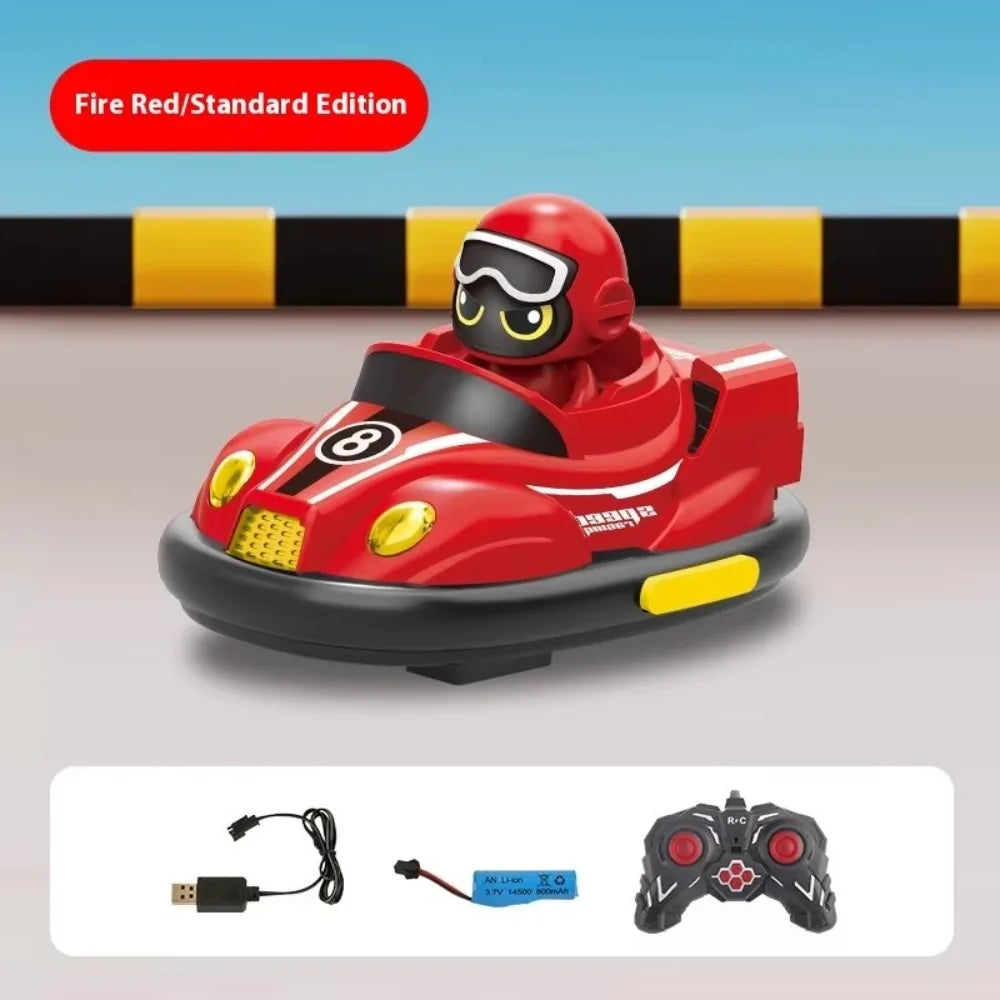 Mini voiture pare-chocs à distance longue Endurance pour enfants de 6 ans et plus, véhicule de jeu, jouet Kart contrôlé par chargement, 2024