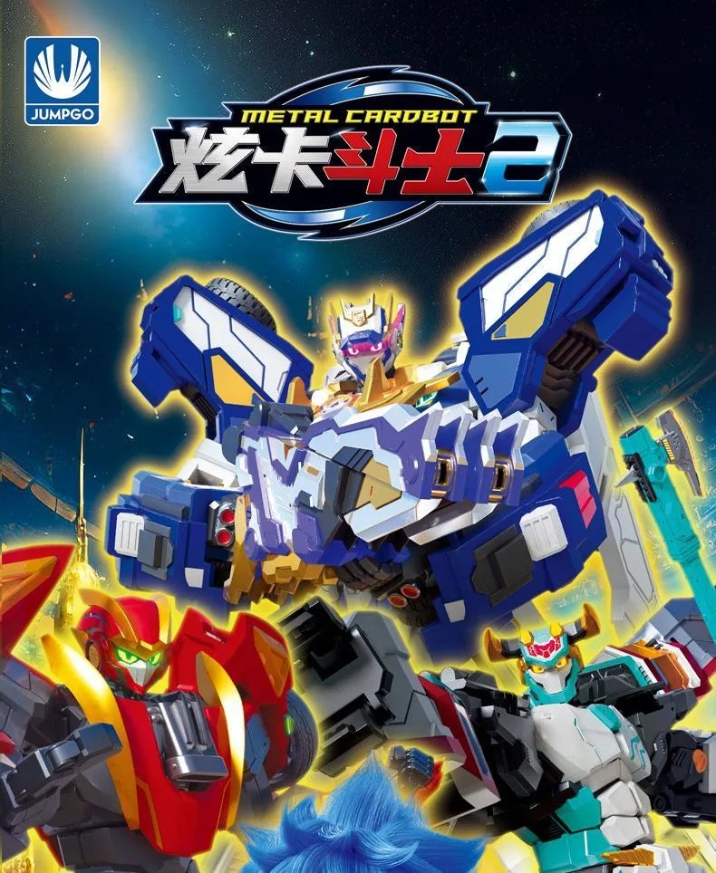 Metal Cardbot S S Season2 SKY GALLOP Transformant Robot avion voiture carte jouets figurine Transformation modèle enfants cadeau 2025