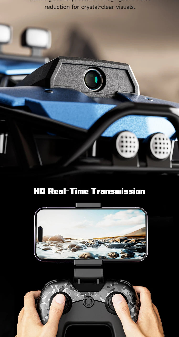 4DRC nouveau Y10 voiture télécommandée 2.4G Rc bateau étanche amphibie cascadeur voiture 4WD tout Terrain camion jouets pour enfants cadeaux d'anniversaire