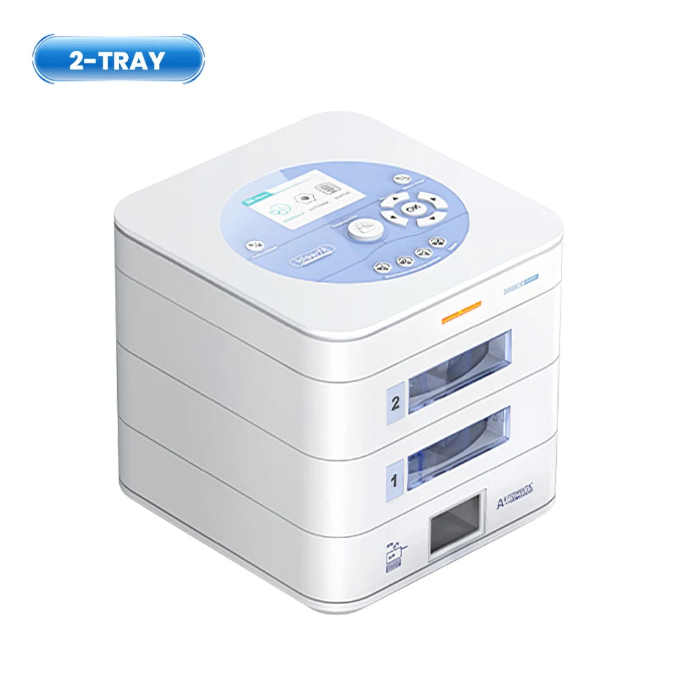 Distributeur automatique de pilules de 28 jours, gestion des médicaments sûre à distance pour les personnes âgées, contrôle par application en temps réel, guidage vocal